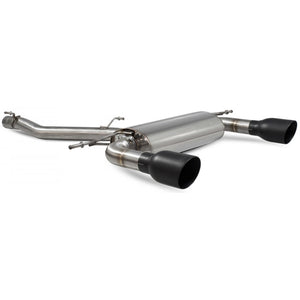 Scorpion Non-Resonated CAT-Back System With No Valves - Audi TT - Daytona Ceramic