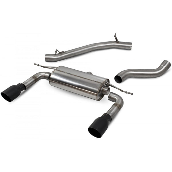 Scorpion Non-Resonated CAT-Back System With No Valves - Audi TT - Daytona Ceramic