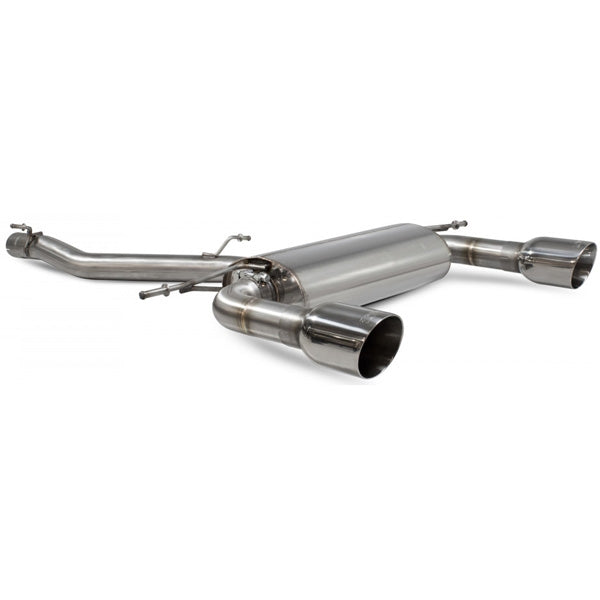 Scorpion Non-Resonated CAT-Back System With No Valves - Audi TT - Daytona