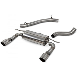 Scorpion Non-Resonated CAT-Back System With No Valves - Audi TT - Daytona
