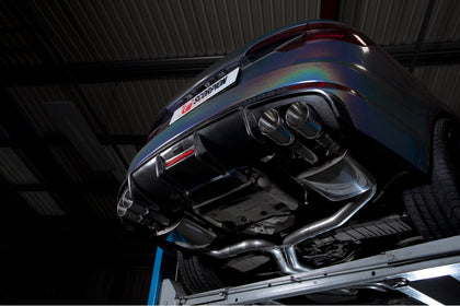Scorpion half system udstødning til Audi S4, Non-Resonated / Daytona, under_3quarter
