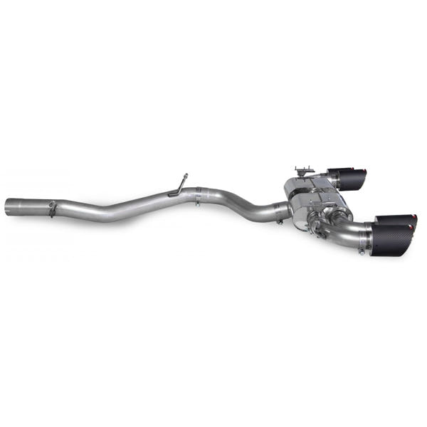 Scorpion Non-Res CAT/GPF Back System & Electronic Valves - Audi S3 - Ascari