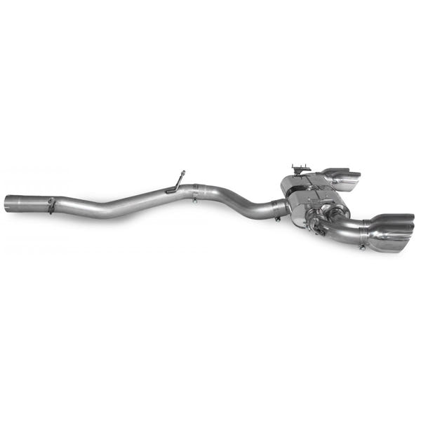 Scorpion Non-Res CAT/GPF Back System & Electronic Valves - Audi S3 - Daytona