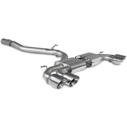 Scorpion Non-Res CAT/GPF Back System - Audi S3 - Daytona