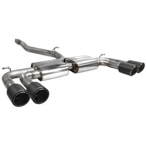 Scorpion Non-Resonated CAT/GPF-Back System Without Valves - Audi S3 - Ascari