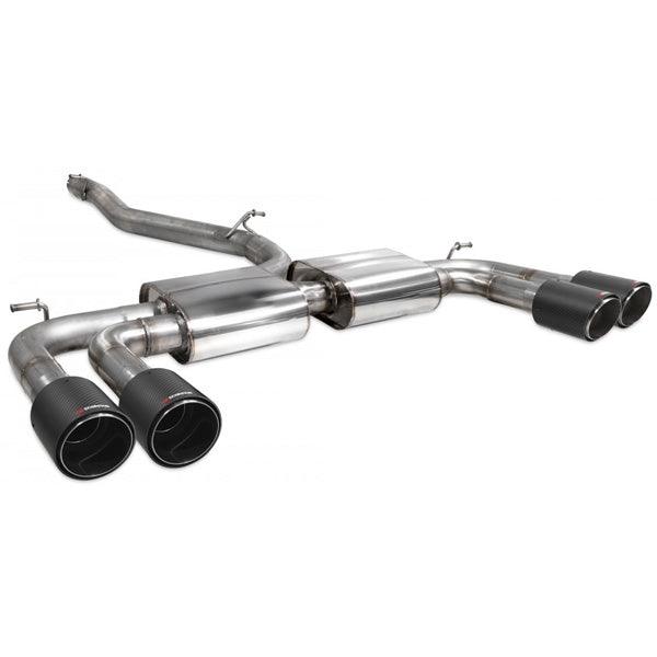 Scorpion Non-Resonated CAT/GPF-Back System Without Valves - Audi S3 - Ascari