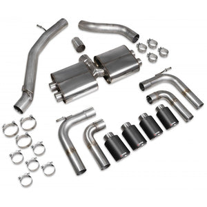Scorpion Non-Resonated CAT/GPF-Back System Without Valves - Audi S3 - Ascari