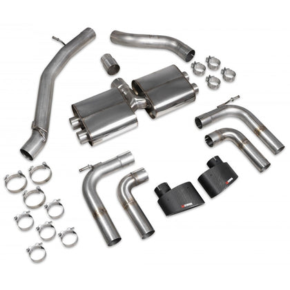 Scorpion Non-Resonated CAT/GPF-Back System Without Valves - Audi S3 - Ascari EVO
