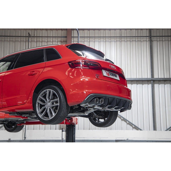 Scorpion Non-Resonated CAT/GPF-Back System With Valves - Audi S3 - Ascari