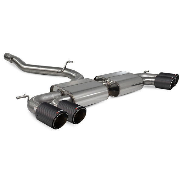 Scorpion Non-Resonated CAT/GPF-Back System Without Valves - Audi S3 - Ascari