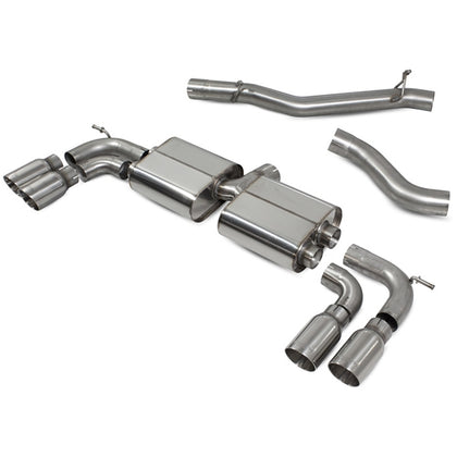 Scorpion Non-Resonated CAT/GPF-Back System Without Valves - Audi S3 - Daytona