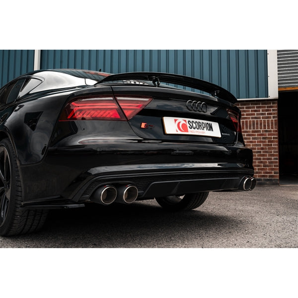 Scorpion Non-Res Half System With Electronic Valves Audi S6/S7 C7 - Ascari – produktbillede 6