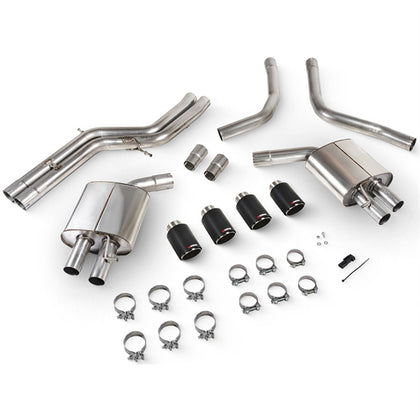 Scorpion Non-Resonated Half System With No Valves Audi S6/S7 C7 - Ascari – produktbillede 2