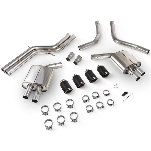 Scorpion Non-Resonated Half System With No Valves Audi S6/S7 C7 - Ascari – produktbillede 2