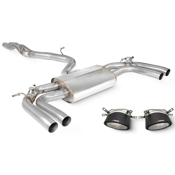 Scorpion Non-Resonated GPF-Back System With Valves Audi RS3 8Y Sportback - Ascari RS – produktbillede 1