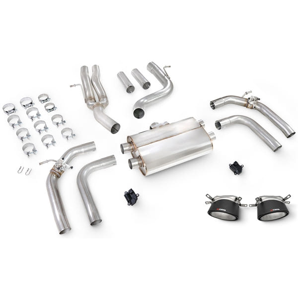 Scorpion Non-Resonated GPF-Back System With Valves Audi RS3 8Y Sportback - Ascari RS – produktbillede 2