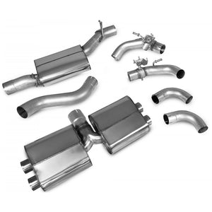 Scorpion Resonated CAT/GPF Back System & Electronic Valves - Audi S3 - Daytona