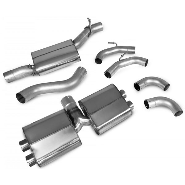 Scorpion Resonated CAT/GPF Back System - Audi S3 - Ascari