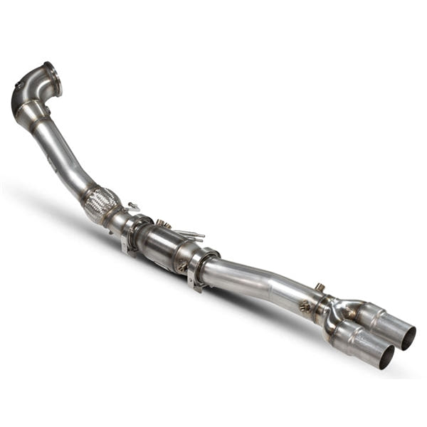 Scorpion Downpipe With Sports Catalyst (Removes GPF) Audi RSQ3 (F3) – produktbillede 1