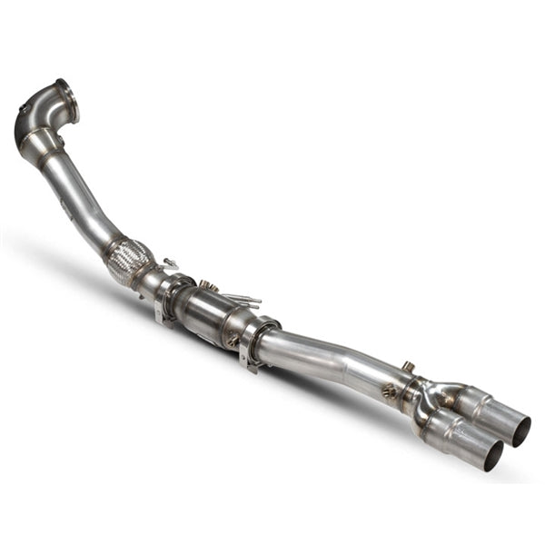 Scorpion Downpipe With Sports Catalyst (Removes GPF) Audi RSQ3 (F3) – produktbillede 1