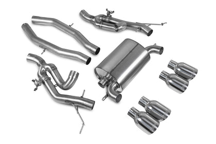 Scorpion half system udstødning til BMW G80 M3, Daytona, kit_top