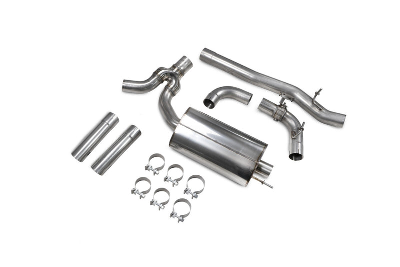 Scorpion GPF-back udstødning til BMW M235I med ventiler, OE Fitment, kit_top