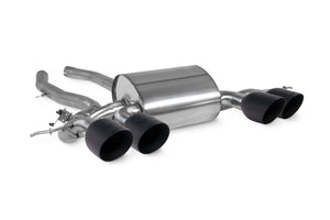 Scorpion half system udstødning til BMW M2 G87, Daytona Ceramic, set skråt bagfra