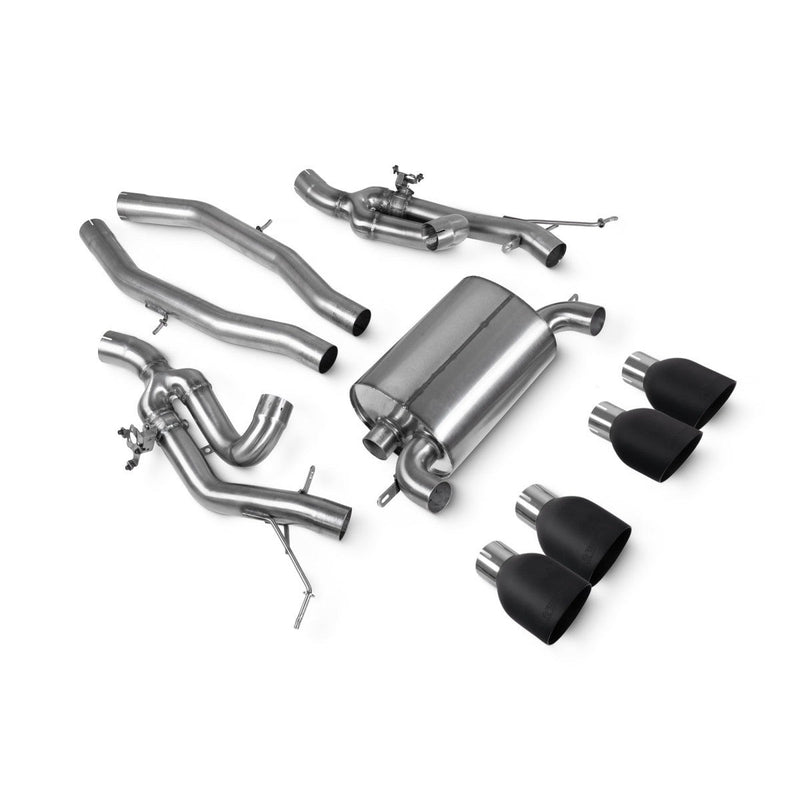 Scorpion half system udstødning til BMW M2 G87, Daytona Ceramic, kit_top