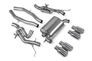 Scorpion half system udstødning til BMW M2 G87, Daytona, kit_top