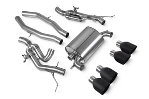 Scorpion half system udstødning til BMW M3 G81 Touring, Daytona Ceramic, kit_top