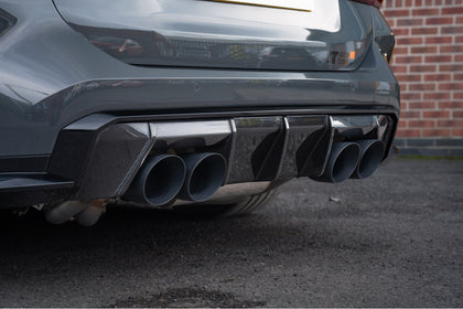 Scorpion half system udstødning til BMW M3 G81 Touring, Daytona Ceramic, tail
