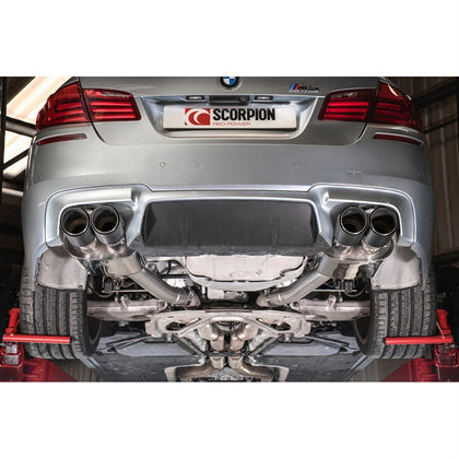 Scorpion Rear Silencer Valved BMW F10 M5 - Ascari – produktbillede 4