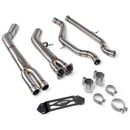 Scorpion Single Mid Pipe BMW M3 F80 / M4 F82 F83 – produktbillede 2