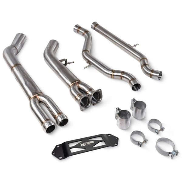 Scorpion Single Mid Pipe BMW M3 F80 / M4 F82 F83 – produktbillede 2