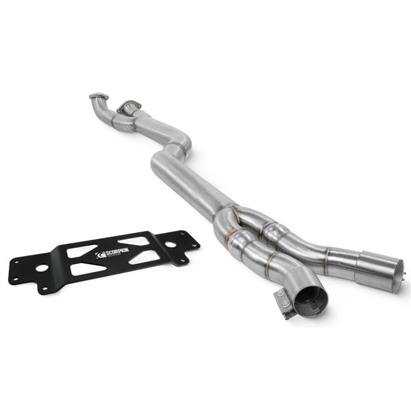 Scorpion Single Mid Pipe BMW M2 G87 – produktbillede 1