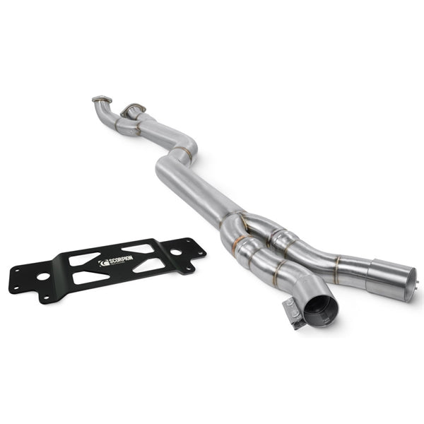 Scorpion Single Mid Pipe BMW M2 G87 – produktbillede 1