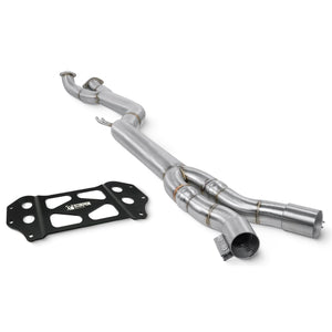 Scorpion Single Mid Pipe (Removes GPF) BMW M3 G80/G81 / M4 G82 including Competition & xDrive – produktbillede 1