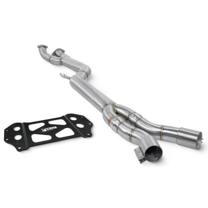 Scorpion Single Mid Pipe (Removes GPF) BMW M3 G80/G81 / M4 G82 including Competition & xDrive – produktbillede 1