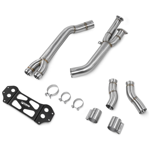 Scorpion Single Mid Pipe BMW M3 G80/G81 / M4 G82, Non GPF Models Including Competition & xDrive – produktbillede 2