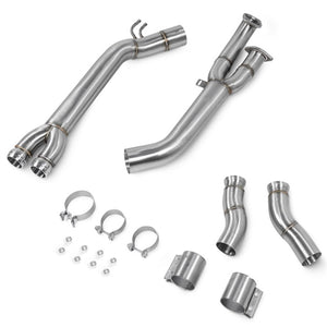 Scorpion Single Mid Pipe (Removes GPF) BMW X3 M LCI Including Competition – produktbillede 2