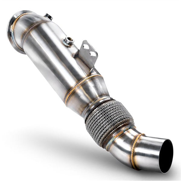 Scorpion 5" Downpipe with a High Flow Sports Catalyst BMW M140i (F20, F21) / M240i (F22, F23) / 340i (F30, F32) / 440i (F32, F33, F36)/ 540i (G30)/ 740i (G11, G12) Including XDrive Models – produktbillede 1
