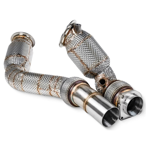 Scorpion Downpipes With A High Flow Sports Catalyst BMW F80 M3 Non-GPF Model – produktbillede 1