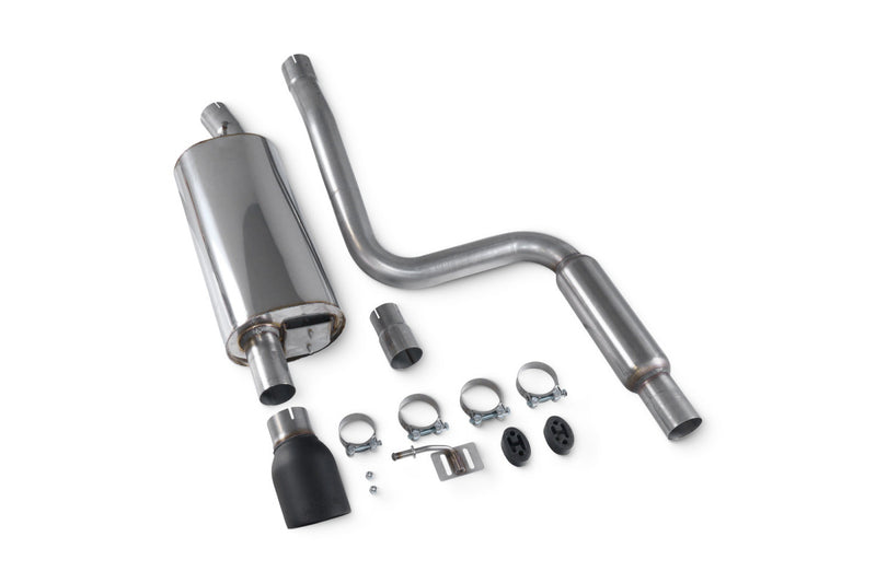 Scorpion cat-back udstødning til Ford Fiesta ST150 – resoneret, Daytona Ceramic, kit_top