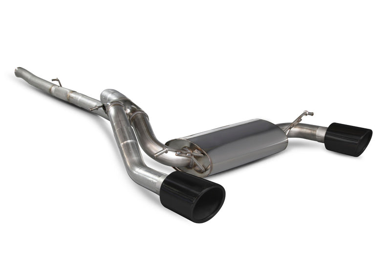 Scorpion cat-back udstødning til Ford Focus, Indy Ceramic, 3quart