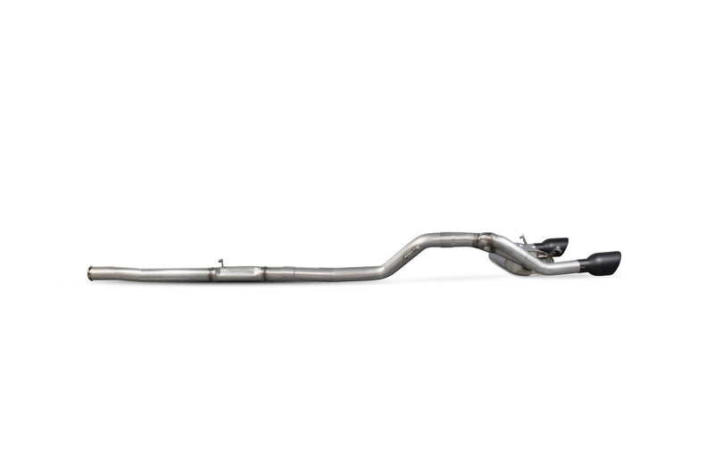 Scorpion cat-back udstødning til Ford Focus, Daytona Ceramic, set fra siden