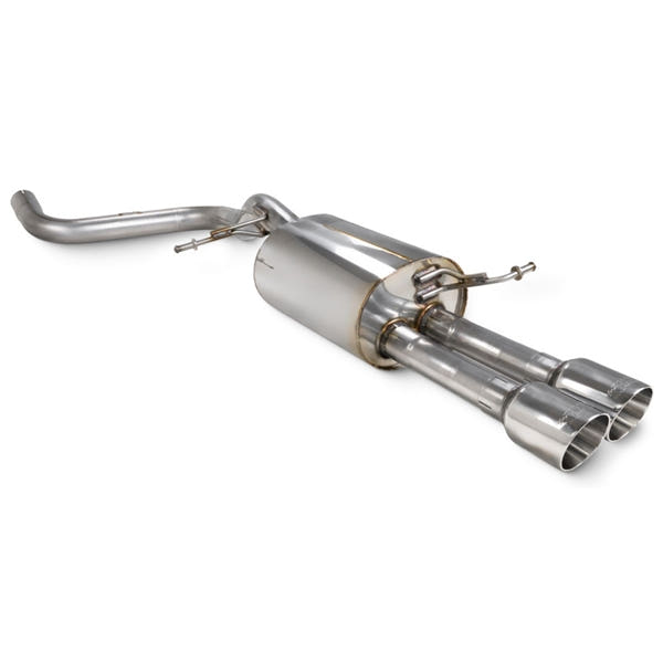 Scorpion Rear Silencer Only Ford Fiesta Ecoboost 1.0T (Fits Cars With Standard Base Valance) - Daytona – produktbillede 1
