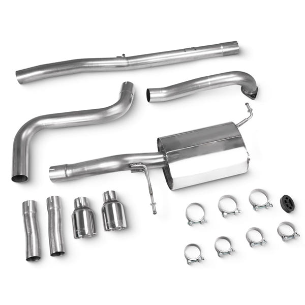 Scorpion Non-Resonated Cat-Back System Ford Fiesta Ecoboost 1.0T (Fits Cars With Standard Base Valance) - Daytona – produktbillede 2