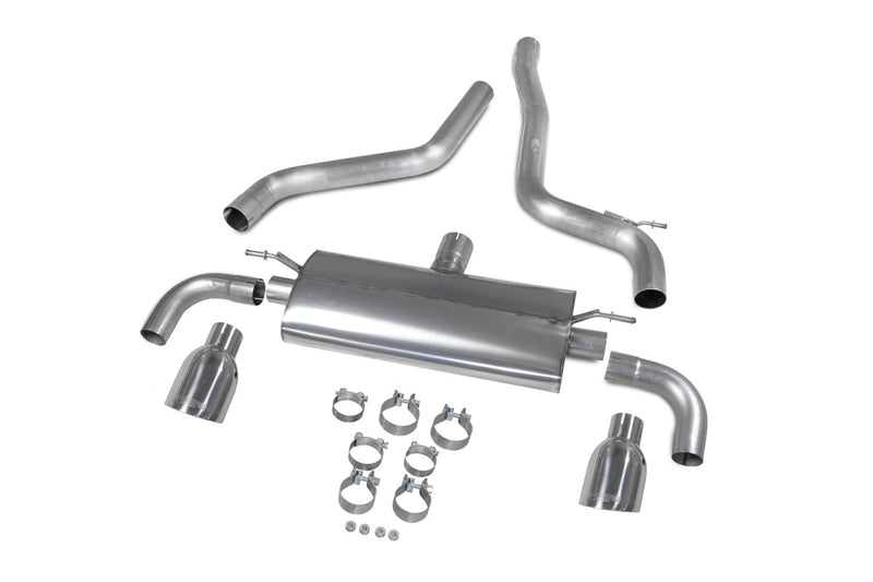 Scorpion GPF-back udstødning til Ford Focus, Daytona, kit_top