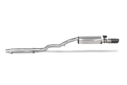 Scorpion GPF-back udstødning til Ford Puma ST med ventiler, set fra siden