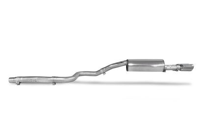 Scorpion GPF-back udstødning til Ford MK2 Puma, Daytona, set fra siden